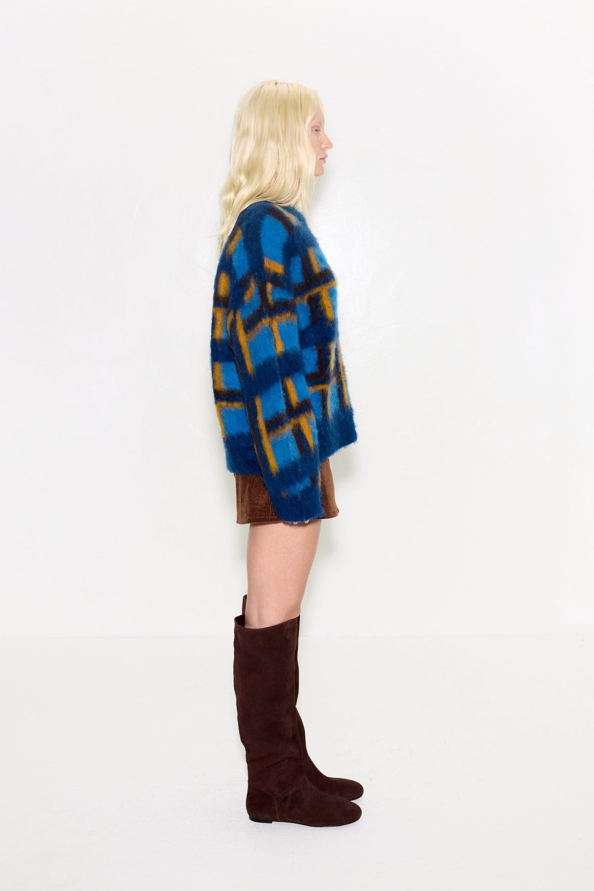 Twiggy Corduroy Mini Skirt | Simon Miller CHOCO BROWN