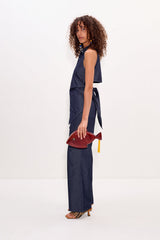 Pia Chambray Pant | Simon Miller Indigo