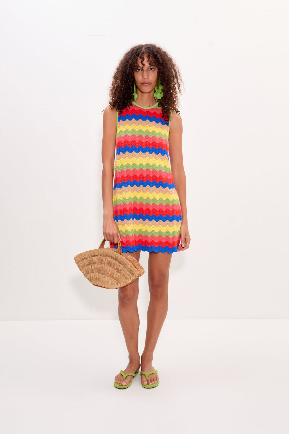 Moji Wave Mini Dress | Simon Miller Tropical Wave