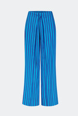 Lima Poplin Pant | Simon Miller Tonal Blue Stripe