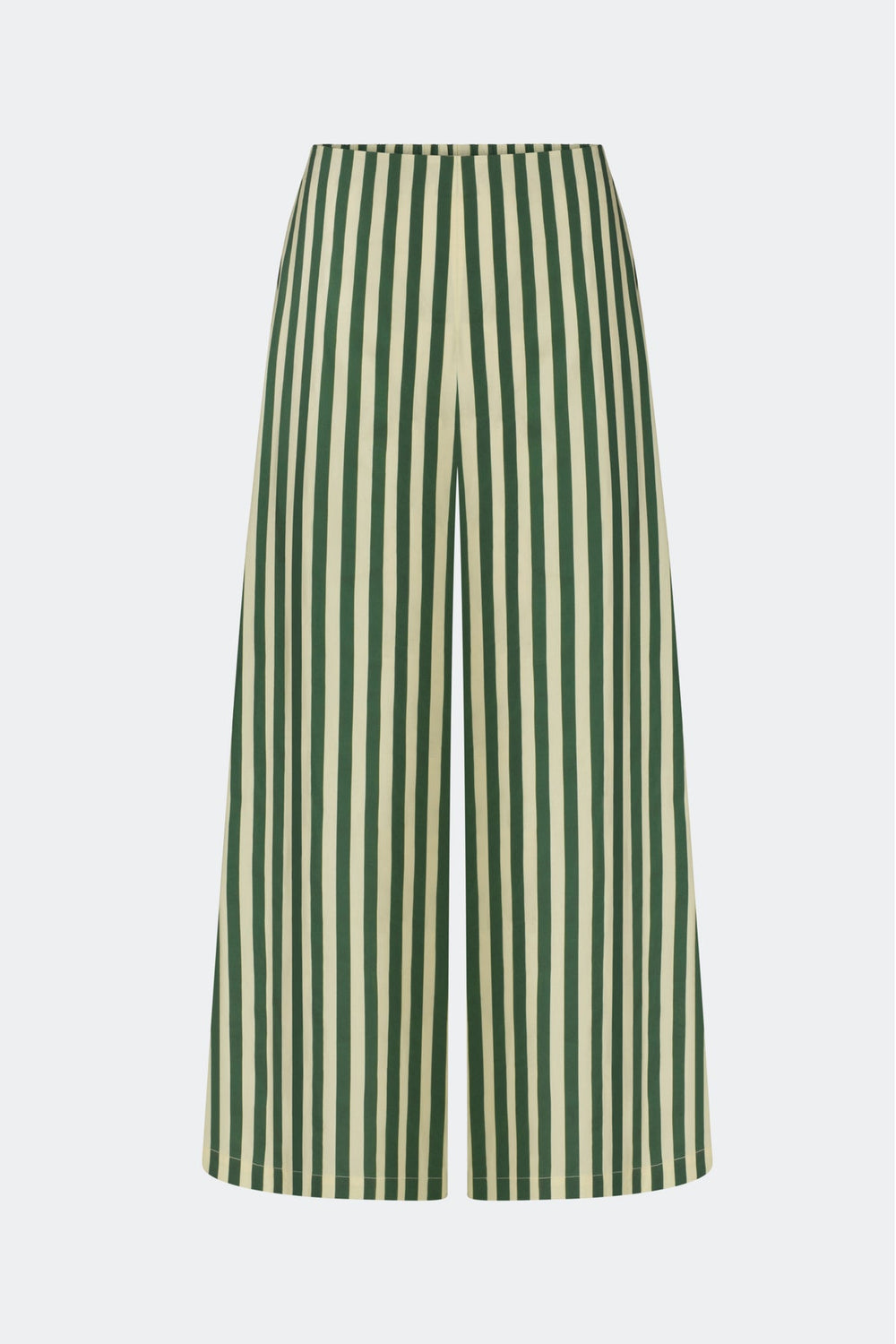 Toni Poplin Pant | Simon Miller Gummy Green/Ecru
