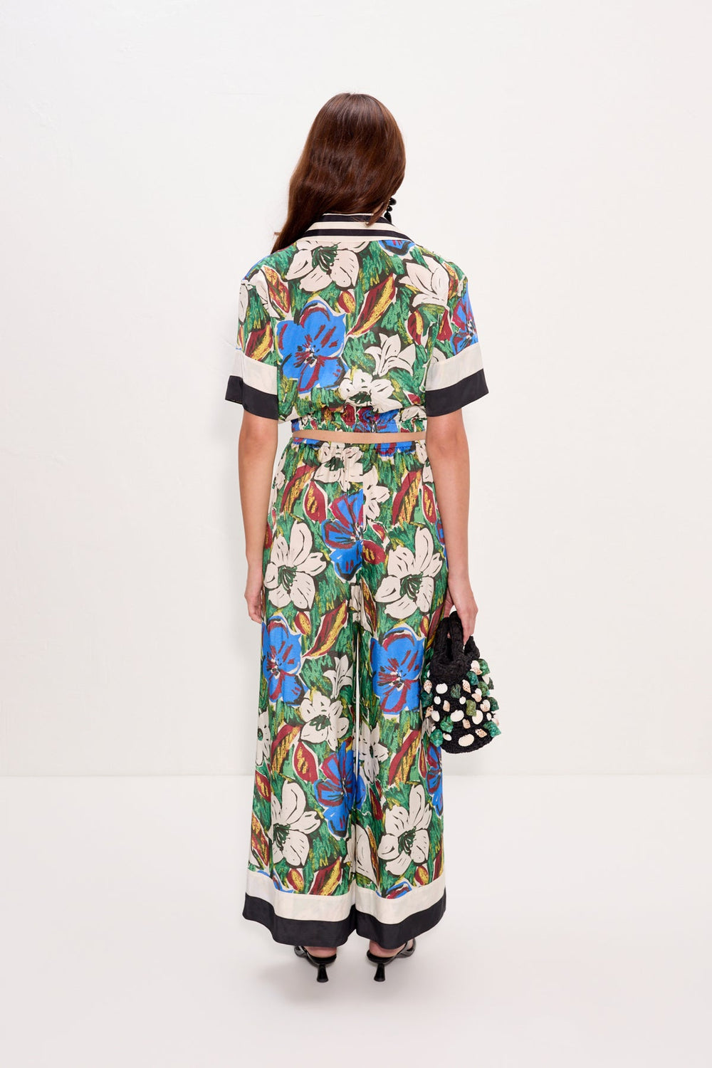 Nella Wide Leg Pant | Simon Miller Tropical Floral Print Combo