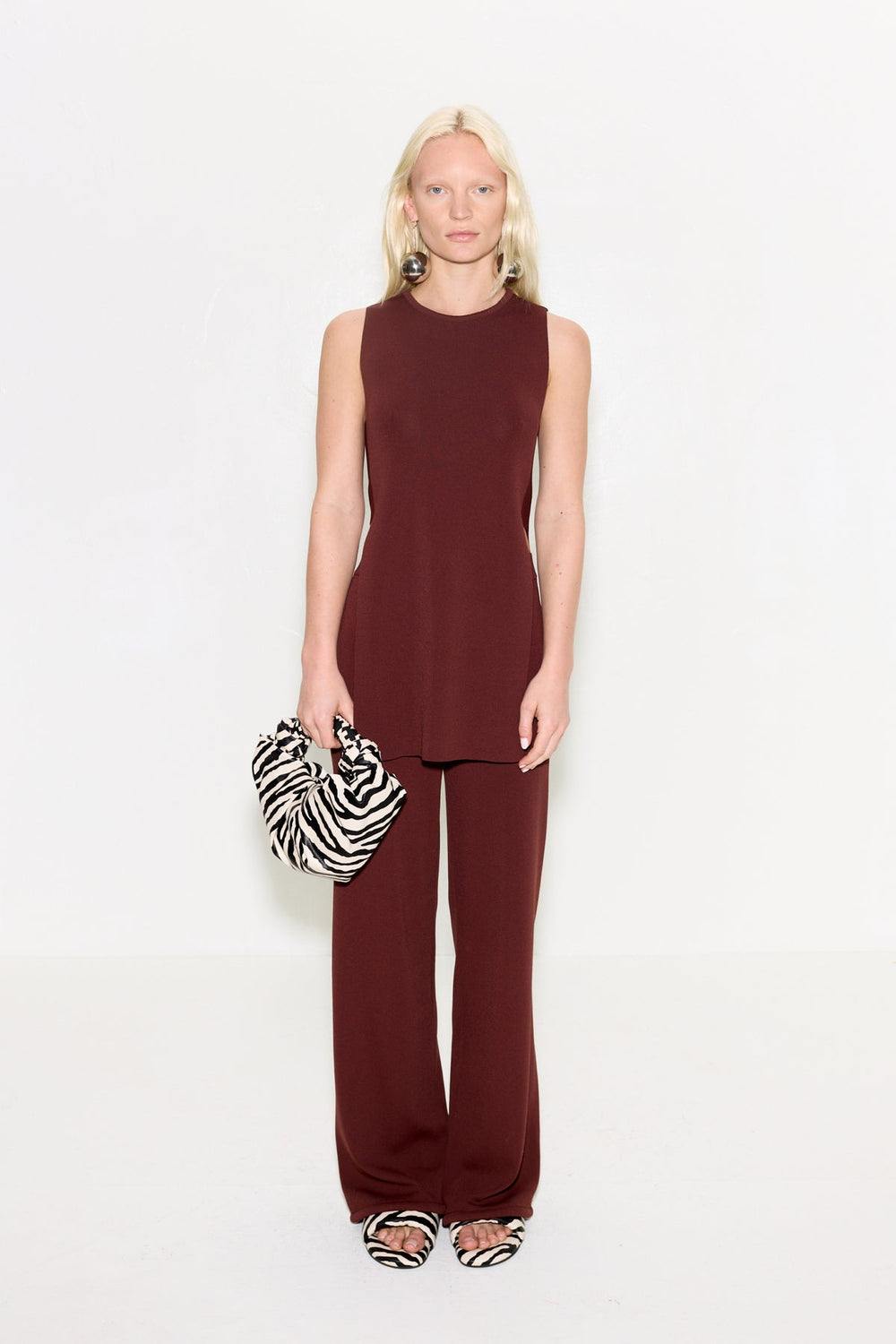 Knits By Jabber Pant | Simon Miller CHOCO BROWN