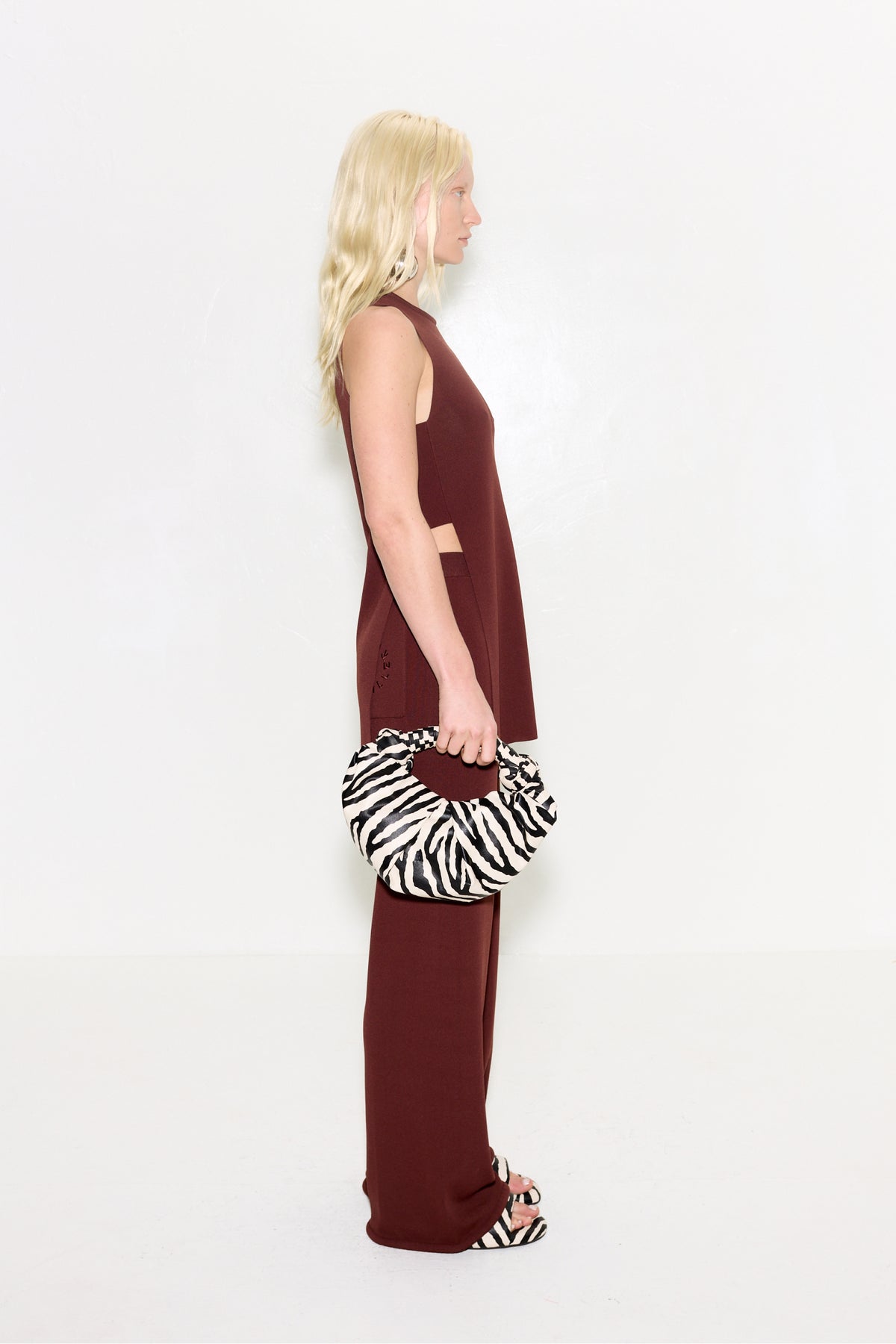 Knits By Jabber Pant | Simon Miller CHOCO BROWN