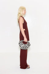 Knits By Jabber Pant | Simon Miller CHOCO BROWN