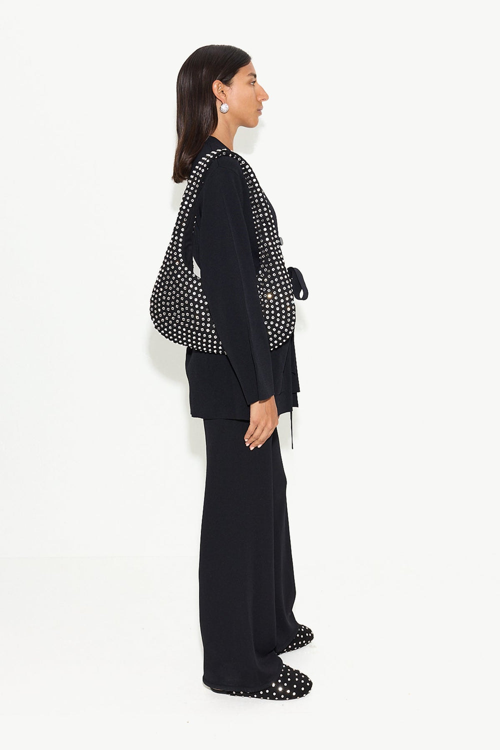 Max Belted Knit Cardigan | Simon Miller BLACK