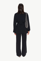 Max Belted Knit Cardigan | Simon Miller BLACK