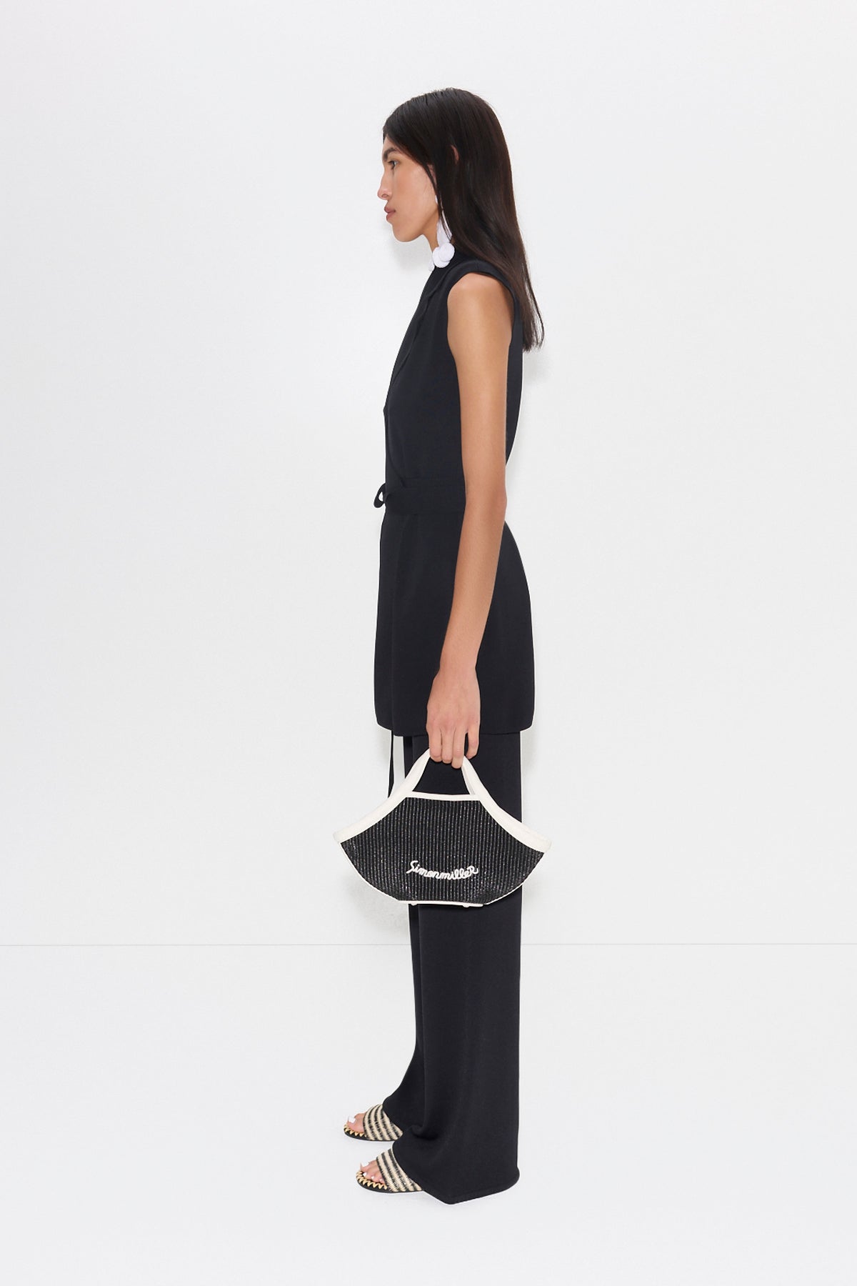 Knits By Jabber Pant | Simon Miller BLACK
