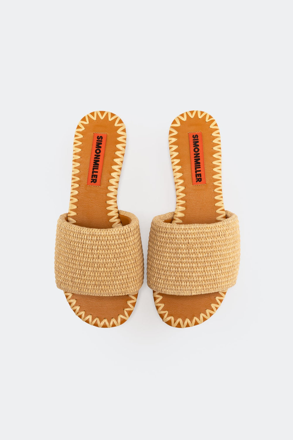 Raffia Salerno Slide | Simon Miller NATURAL