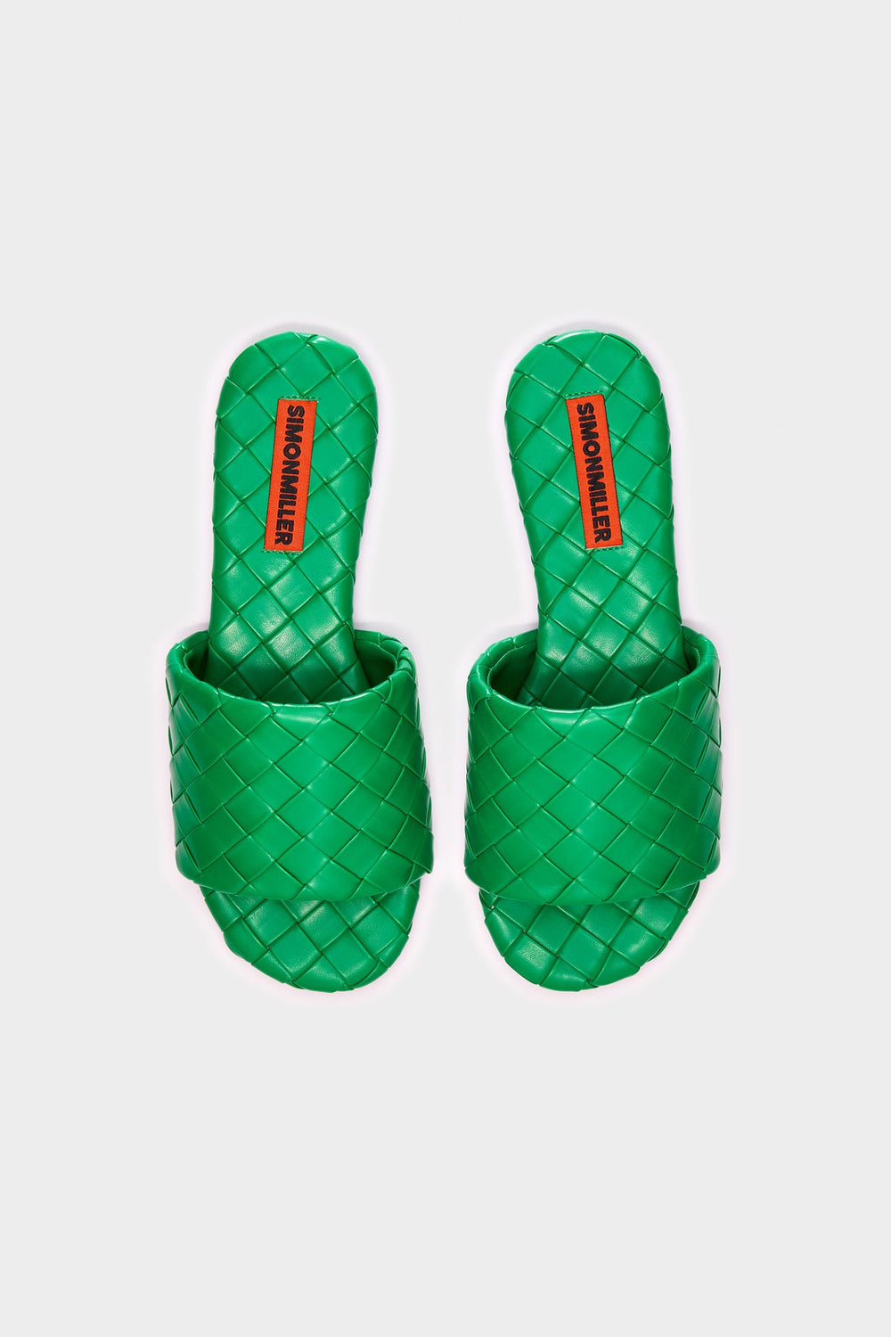 Woven Salerno Sandal | Simon Miller Gummy Green