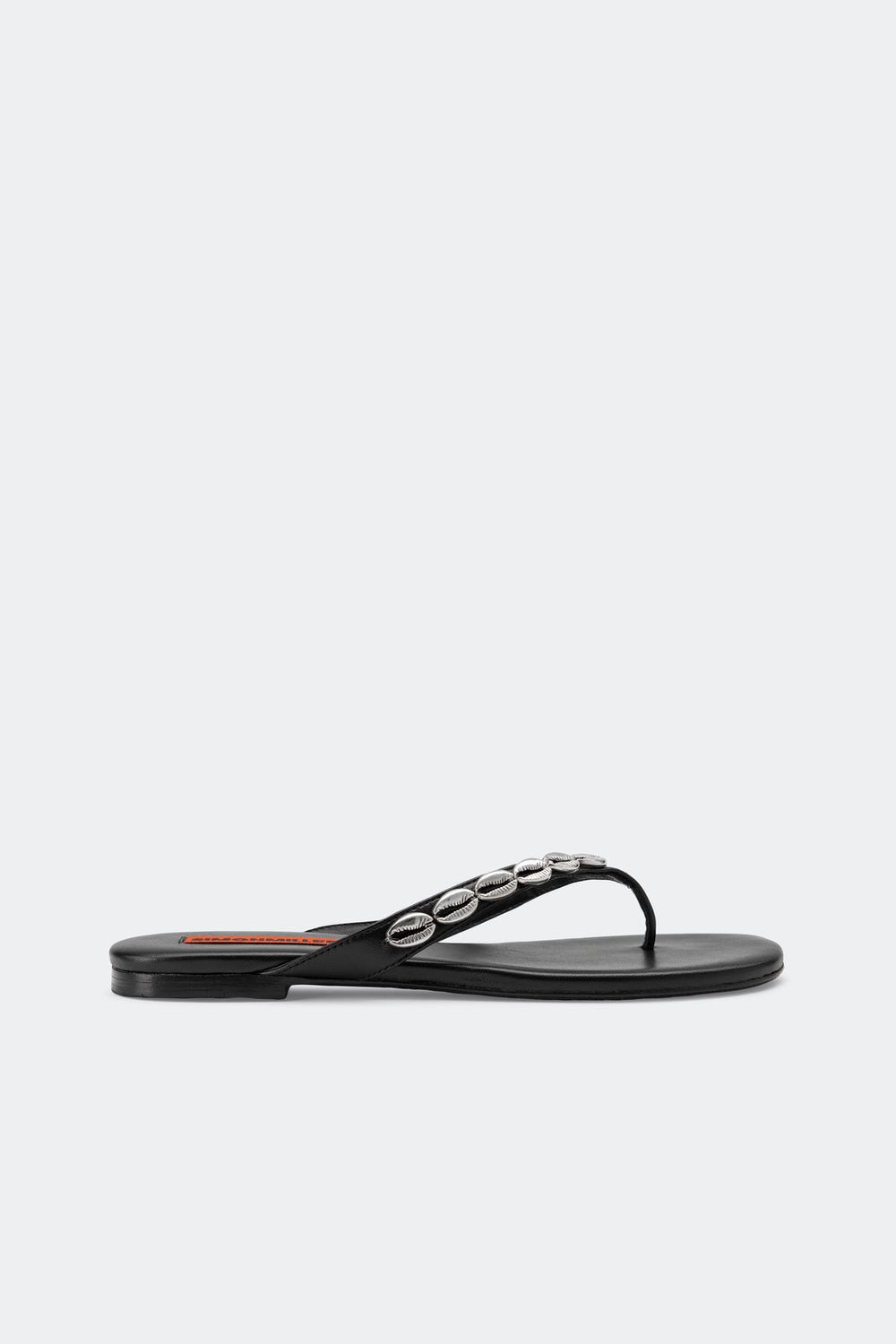 Riviera Thong Sandal | Simon Miller Black/Silver