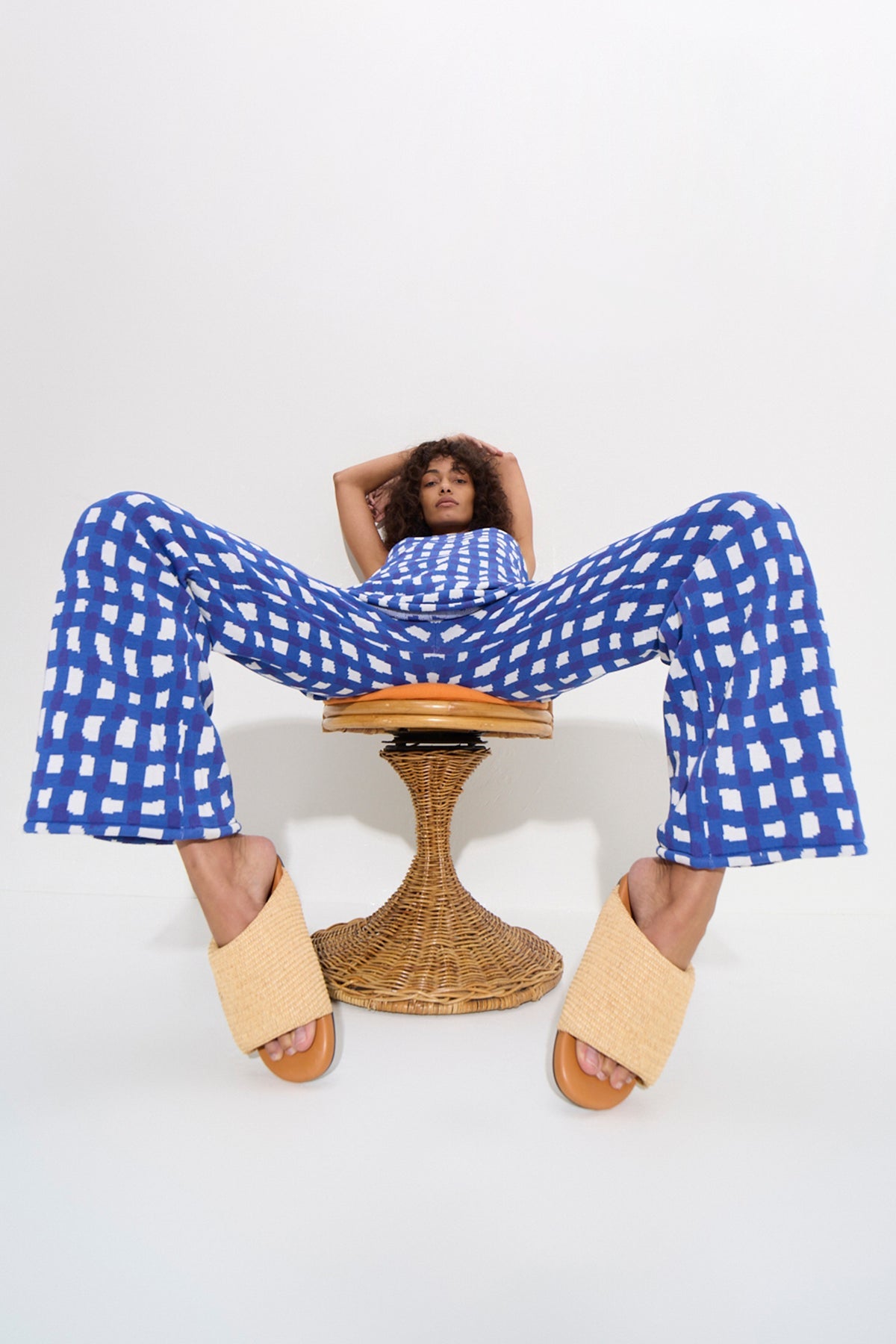 Raffia Bubble Slide | Simon Miller NATURAL