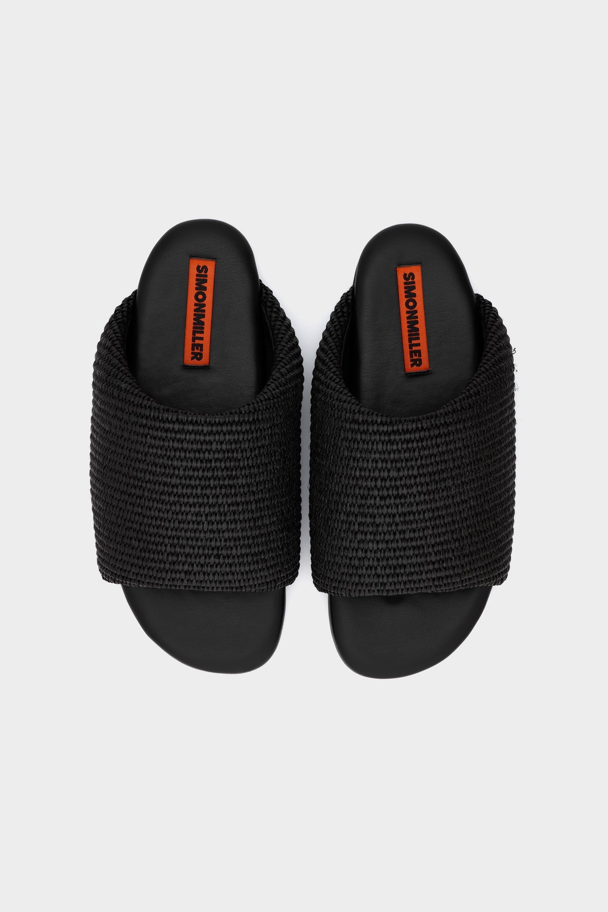 Raffia Bubble Slide | Simon Miller BLACK