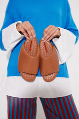 Woven Bubble Slide | Simon Miller CHESTNUT