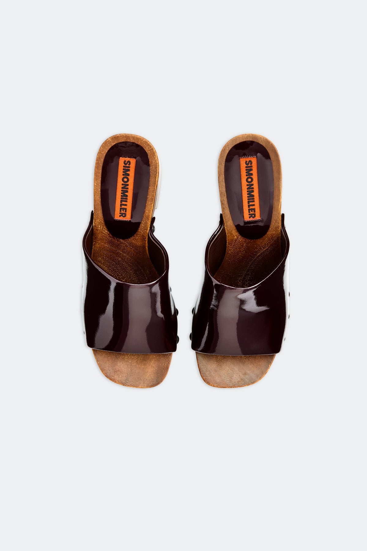 Sol Wood Sandal | Simon Miller BORDEAUX