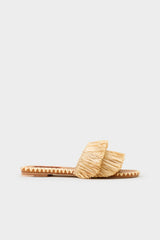 Fringe Raffia Salerno Sandal | Simon Miller NATURAL
