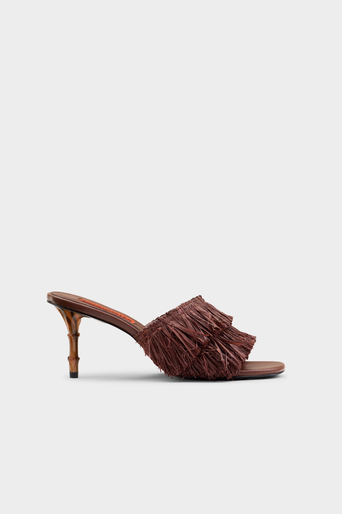 Fringe Playa Bamboo Heel | Simon Miller CHOCOLATE