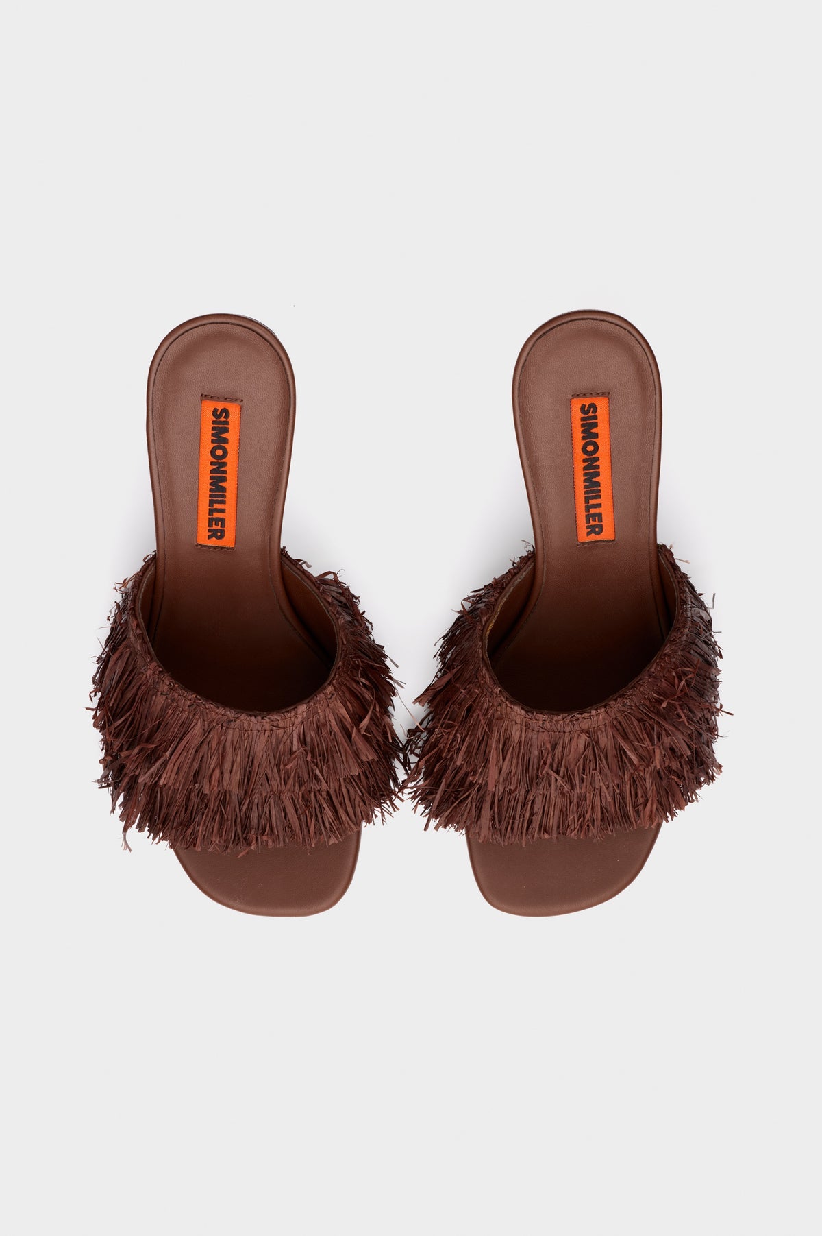 Fringe Playa Bamboo Heel | Simon Miller CHOCOLATE