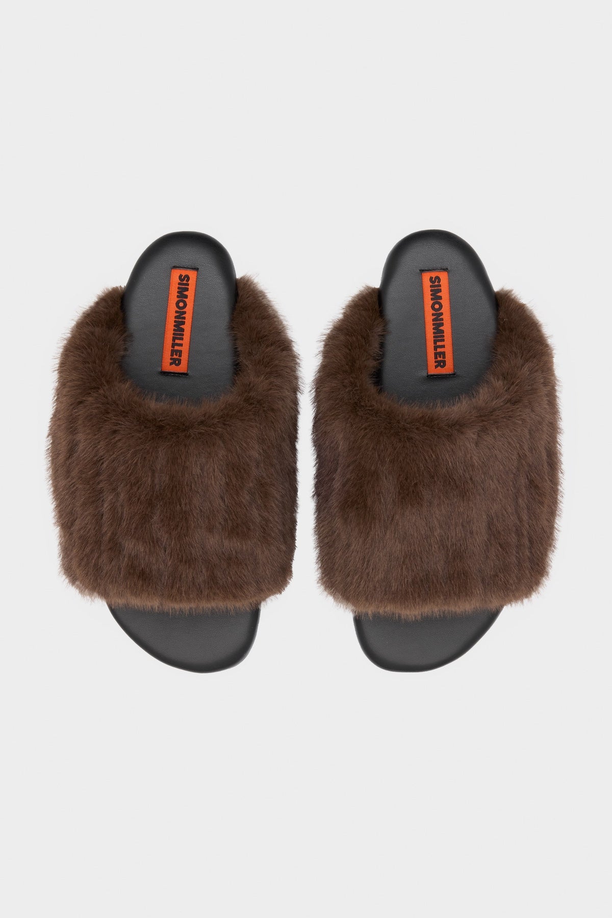 Furry Bubble Slide | Simon Miller CHOCOLATE