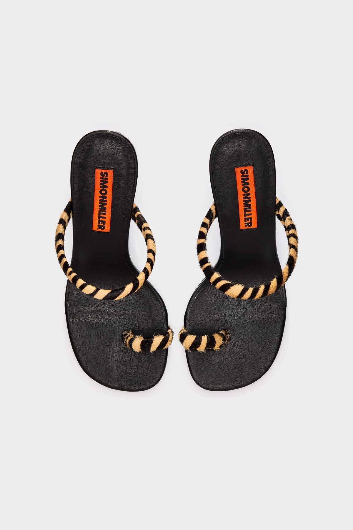 Pipe Heel | Simon Miller Brown Zebra
