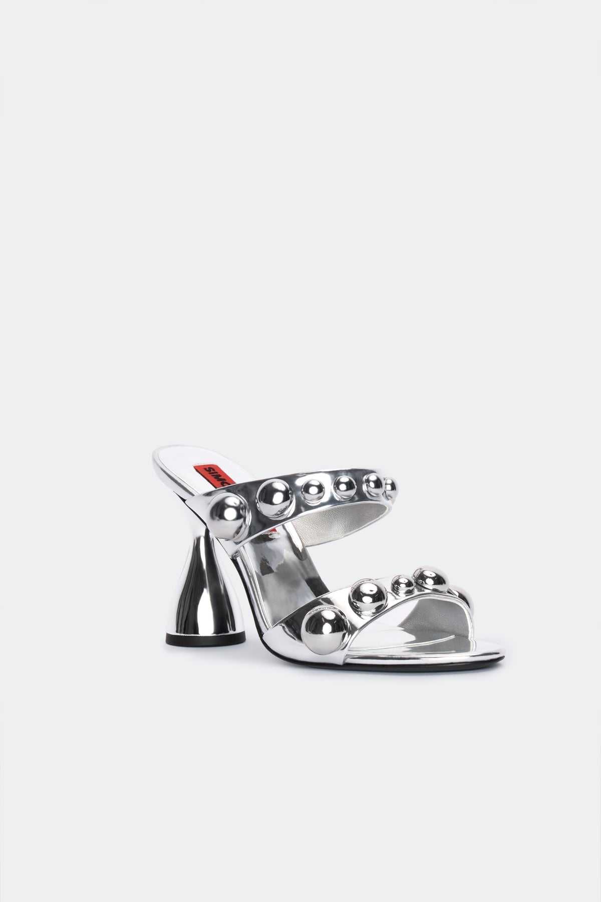 Dome Stud Verner Heel | Simon Miller SILVER