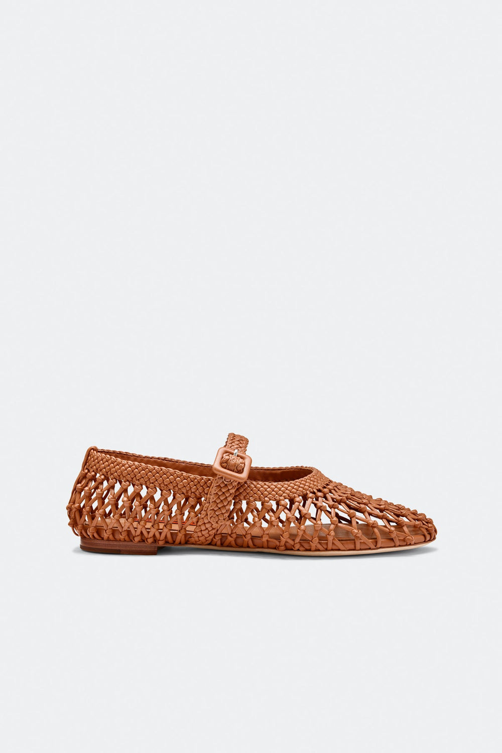 Knotted Riad Flat | Simon Miller Chestnut