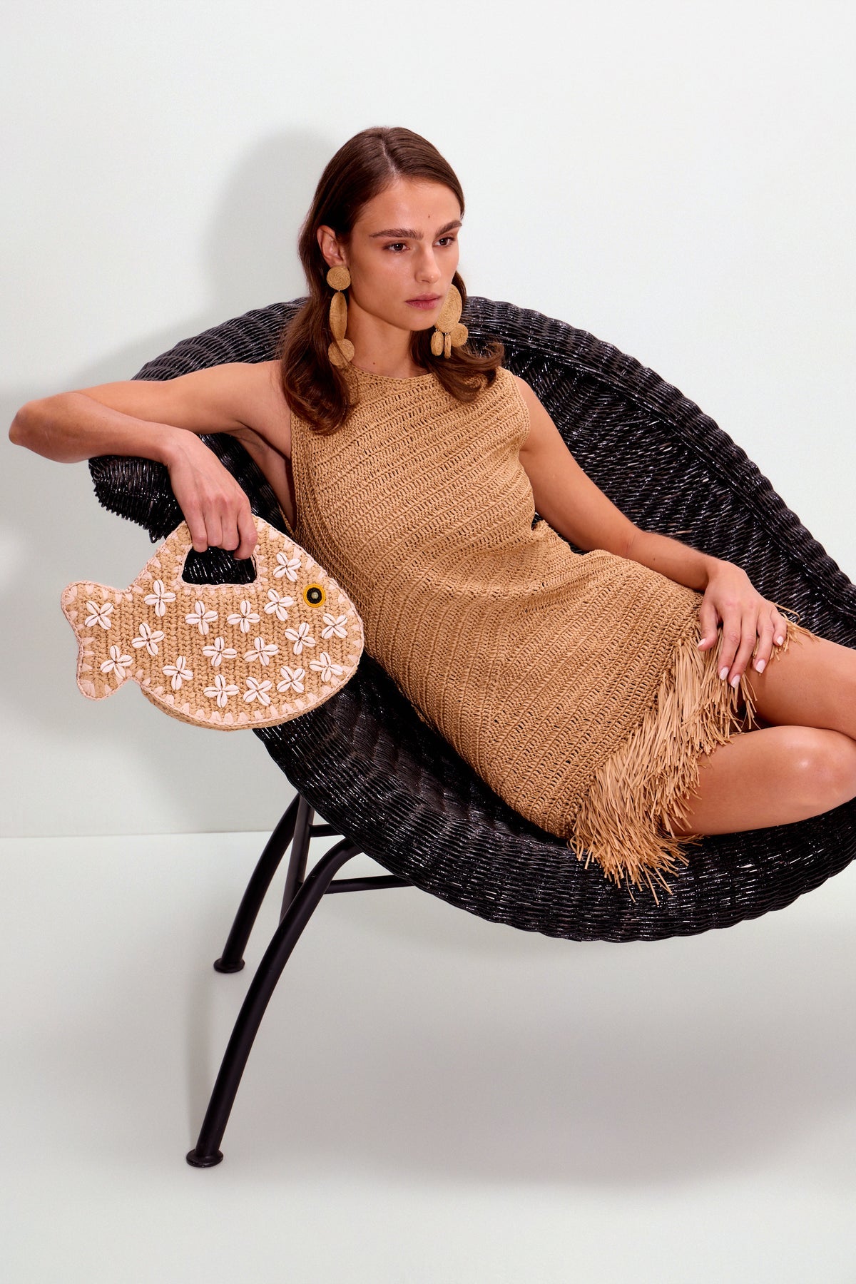 Puka Fish Bag | Simon Miller NATURAL