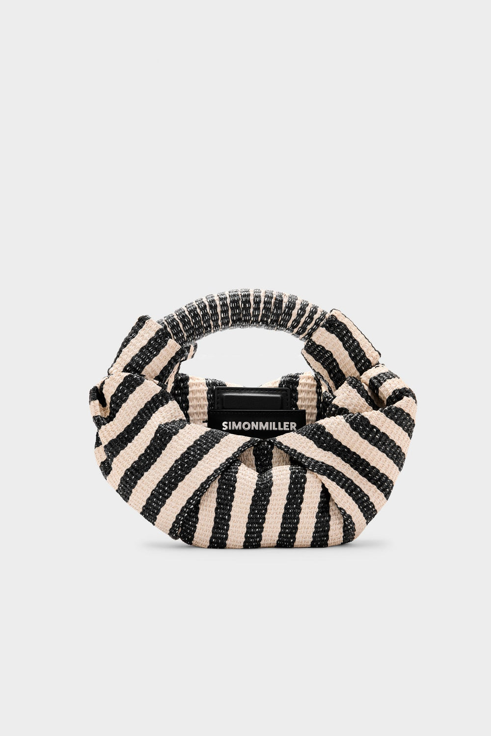Lopsy Bag | Simon Miller Black/White Stripe