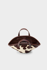 Haircalf Mini Mercado Tote | Simon Miller Cow Print