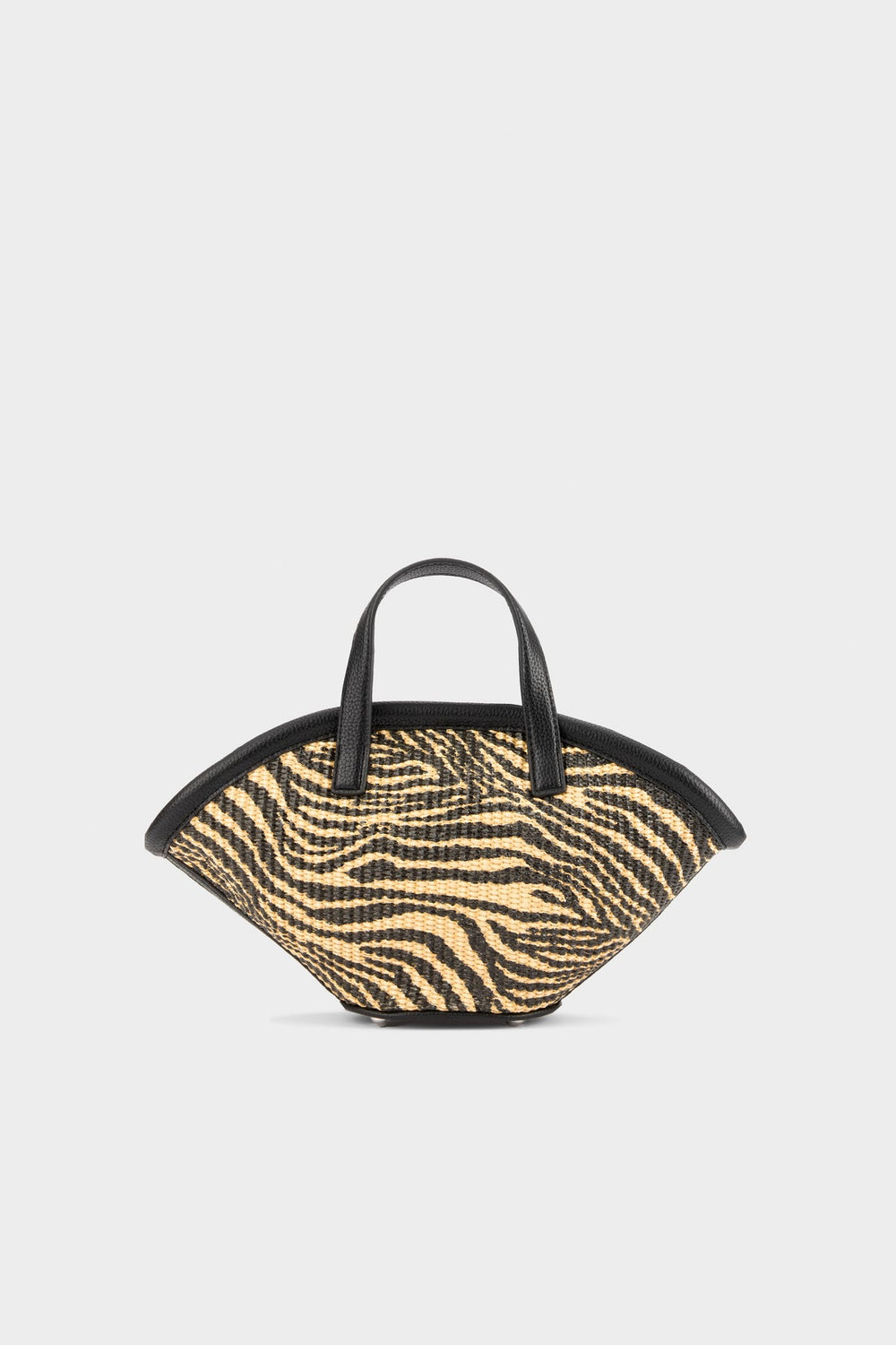 Mini Mercado Tote | Simon Miller BLACK/NATURAL ZEBRA