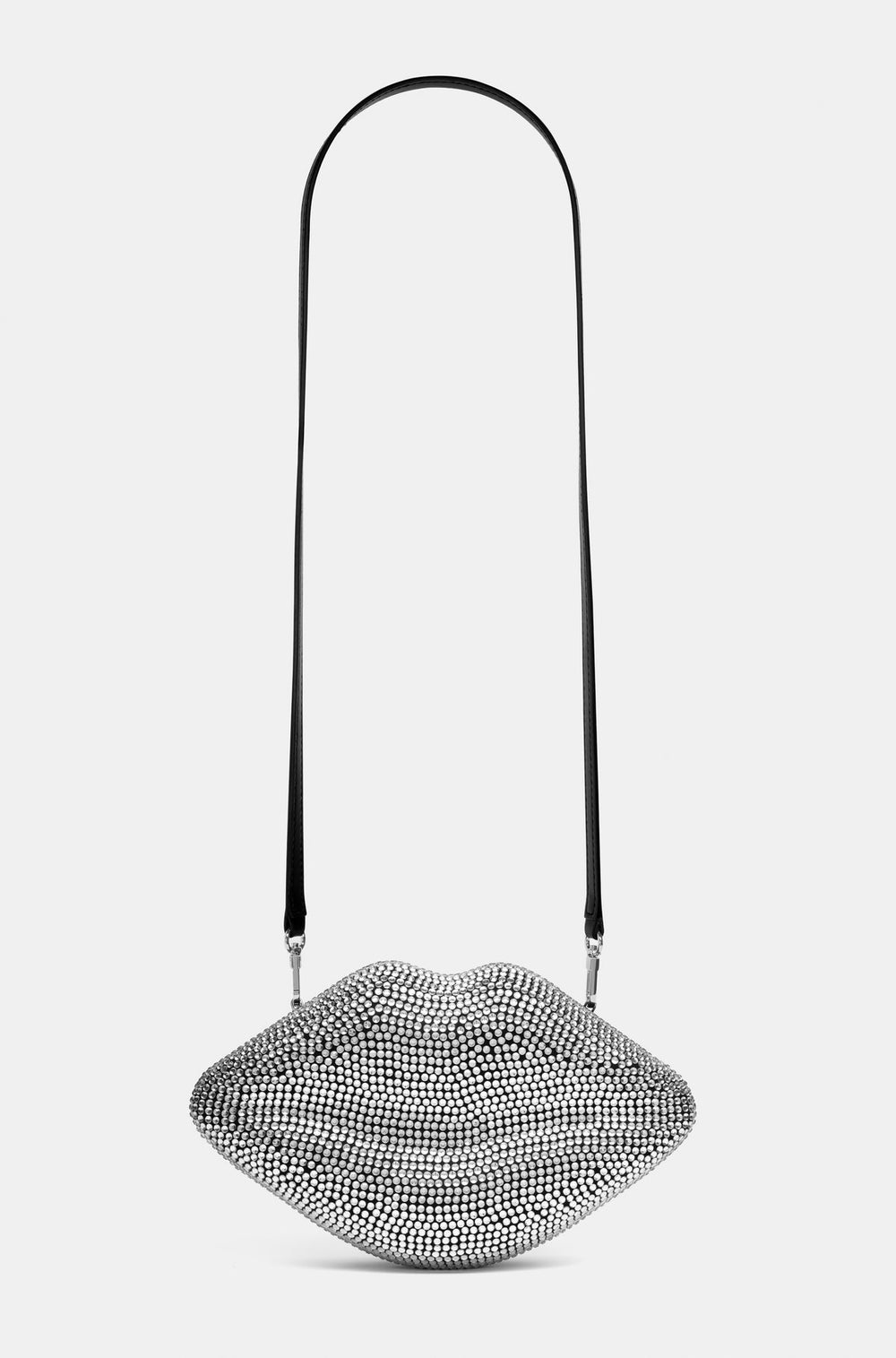 Crystal Lip Clutch | Simon Miller BLACK/CLEAR