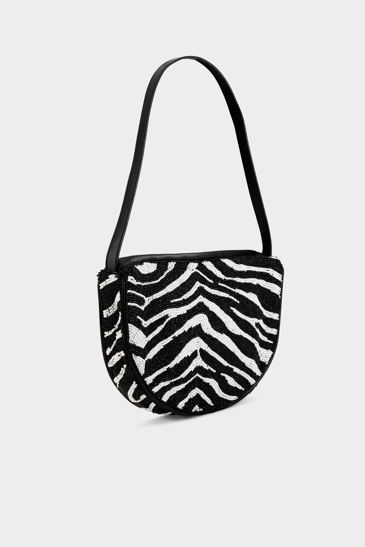 Belo Half Moon Bag | Simon Miller ZEBRA TRIP