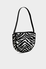 Belo Half Moon Bag | Simon Miller ZEBRA TRIP