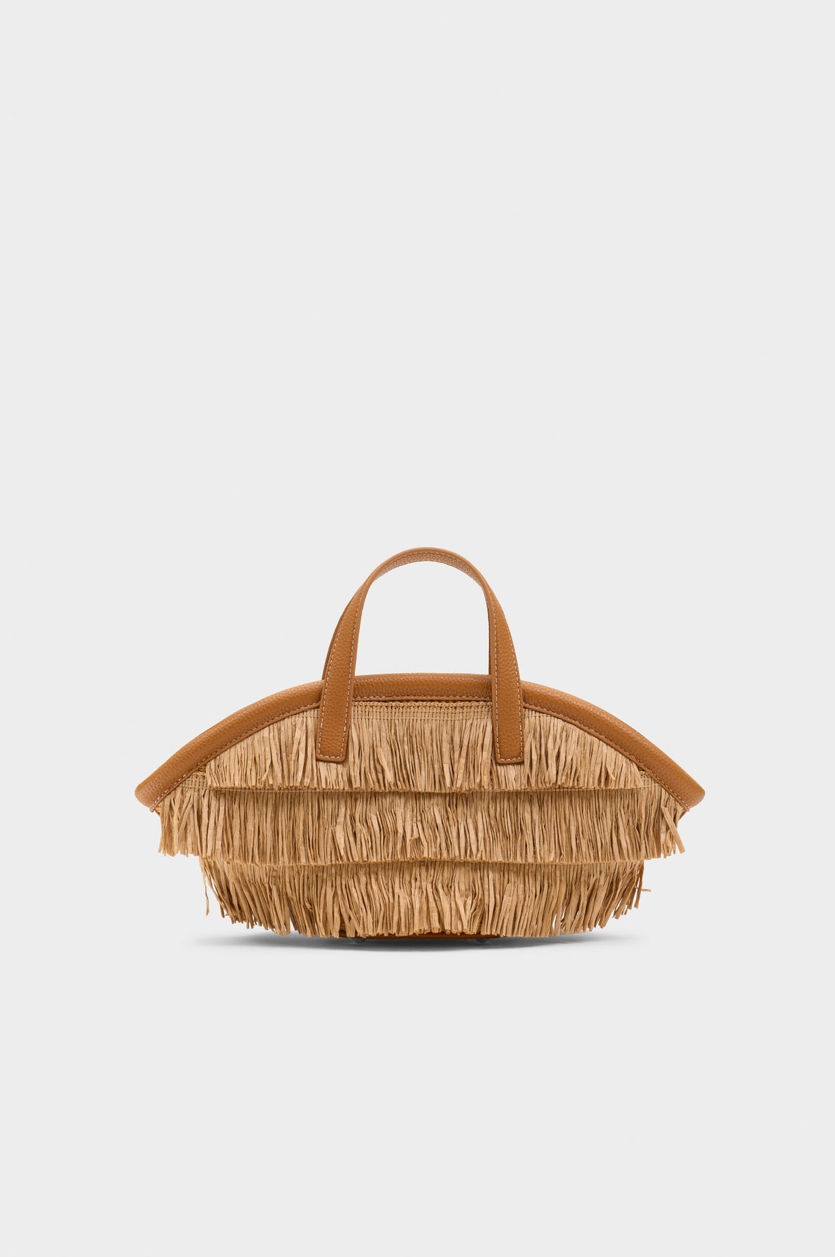 Mini Fringe Mercado Tote | Simon Miller NATURAL