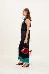 Nella Fringe Pant | Simon Miller Black/Teal