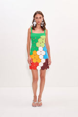 Beep Beep Tank Mini Dress | Simon Miller Island Multi