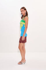 Beep Beep Tank Mini Dress | Simon Miller Island Multi