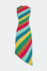 Elena Knit Dress | Simon Miller Vibrant Multi Stripe