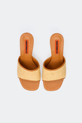 Playa Bamboo Heel | Simon Miller Natural