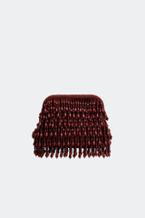 Beaded Drop Clutch | Simon Miller Chocolate