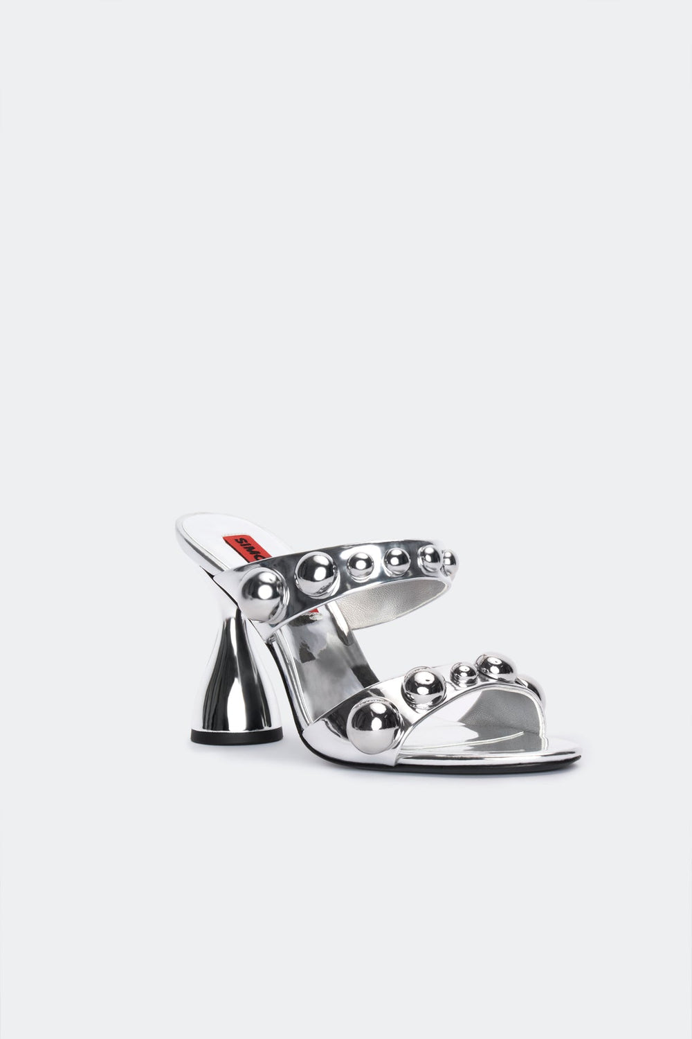 Dome Stud Verner Heel | Simon Miller SILVER
