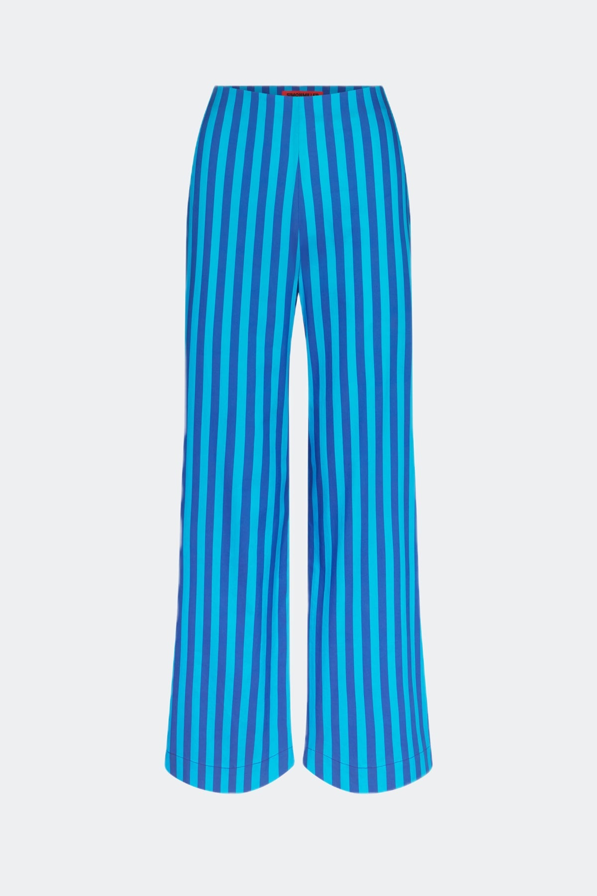 Pia Poplin Pant | Simon Miller TONAL BLUE STRIPE