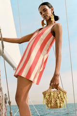 Beaded Shelly Bag | Simon Miller Natural/Lime