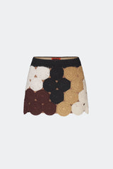 Beep Beep Mini Skirt | Simon Miller Earth Tone Combo