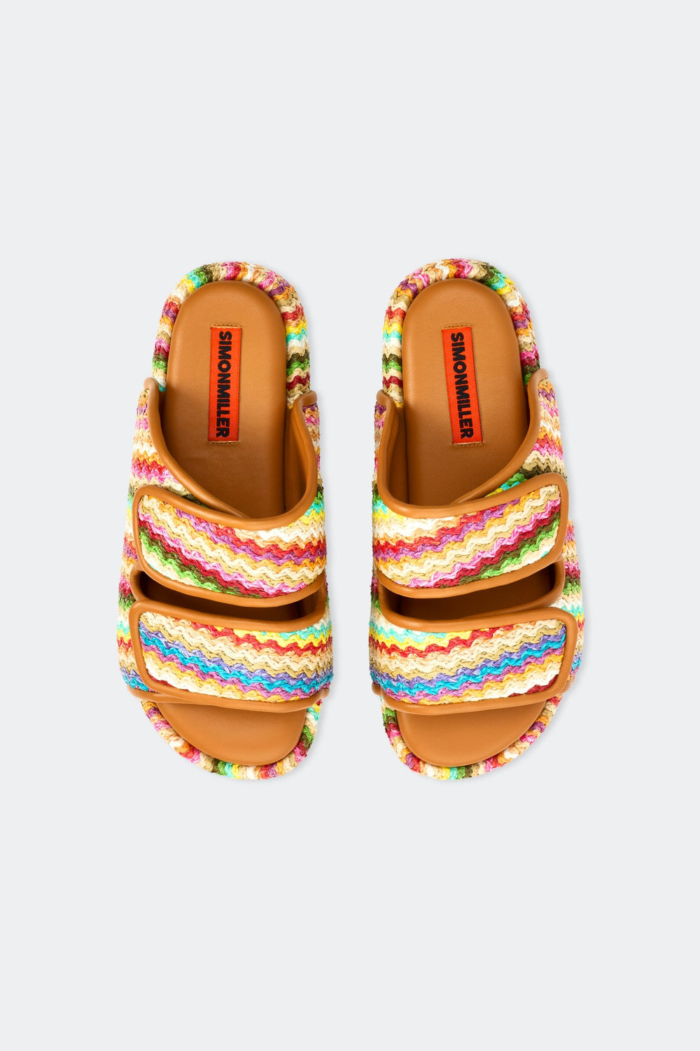 Raffia Cro Slide | Simon Miller Tropical Twist