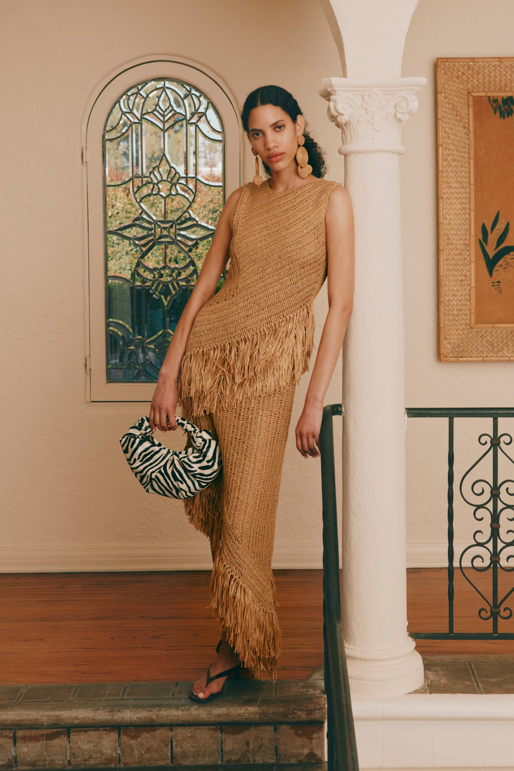 Beja Crochet Dress | Simon Miller NATURAL