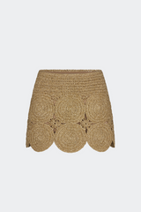 Beep Beep Mini Skirt | Simon Miller STAR GOLD