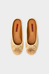 Pom Pom Riad Mule | Simon Miller Natural