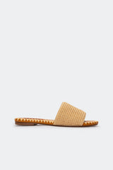 Raffia Salerno Slide | Simon Miller NATURAL