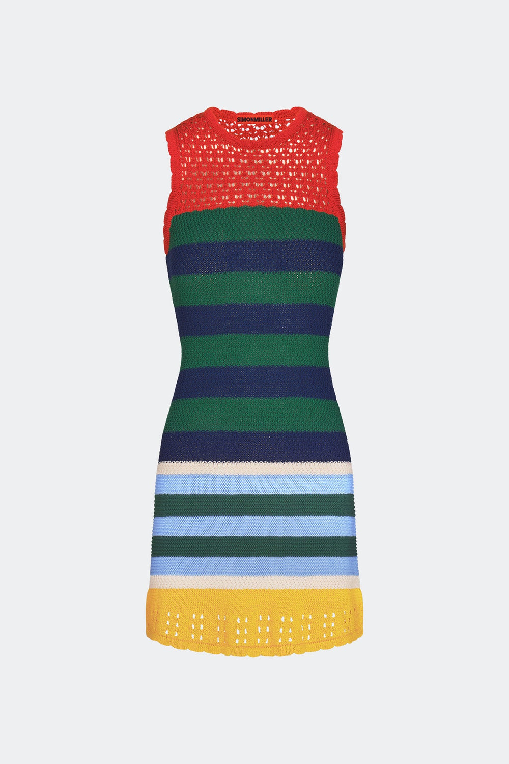 Yvonne Knit Mini Dress | Simon Miller Brick Stripe Combo